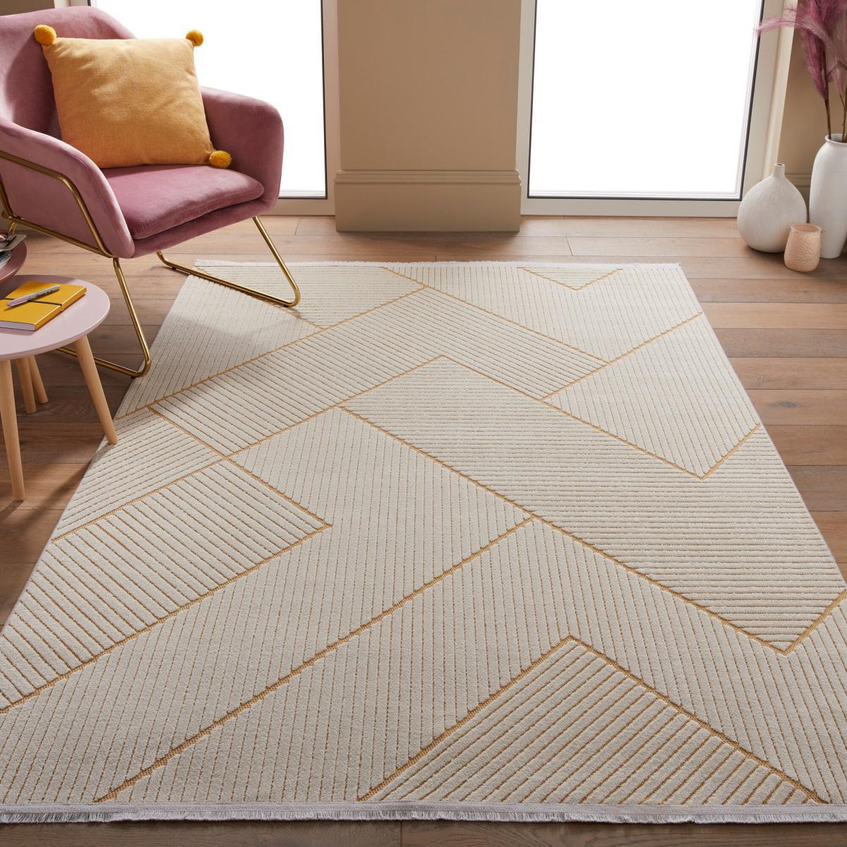 Jazz Chevron Indoor Outdoor Rug Jazz Amber – image 1