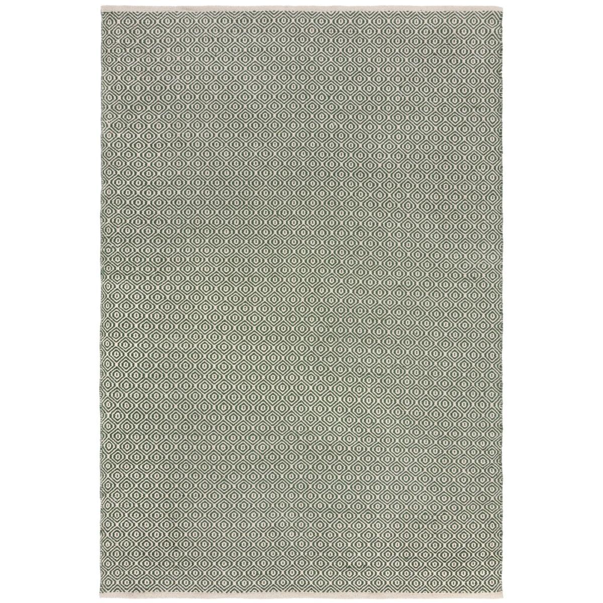 Diamond Weave Rug Green – image 4