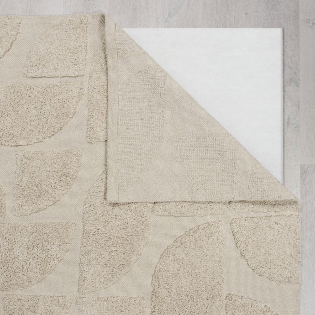 Hampden Cotton Geometric Rug Natural – image 3