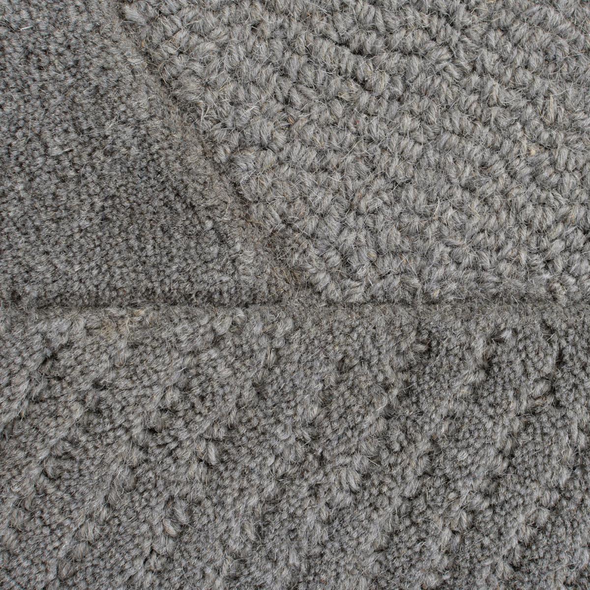 Rebel Wool Hexagon Rug Blue – image 8