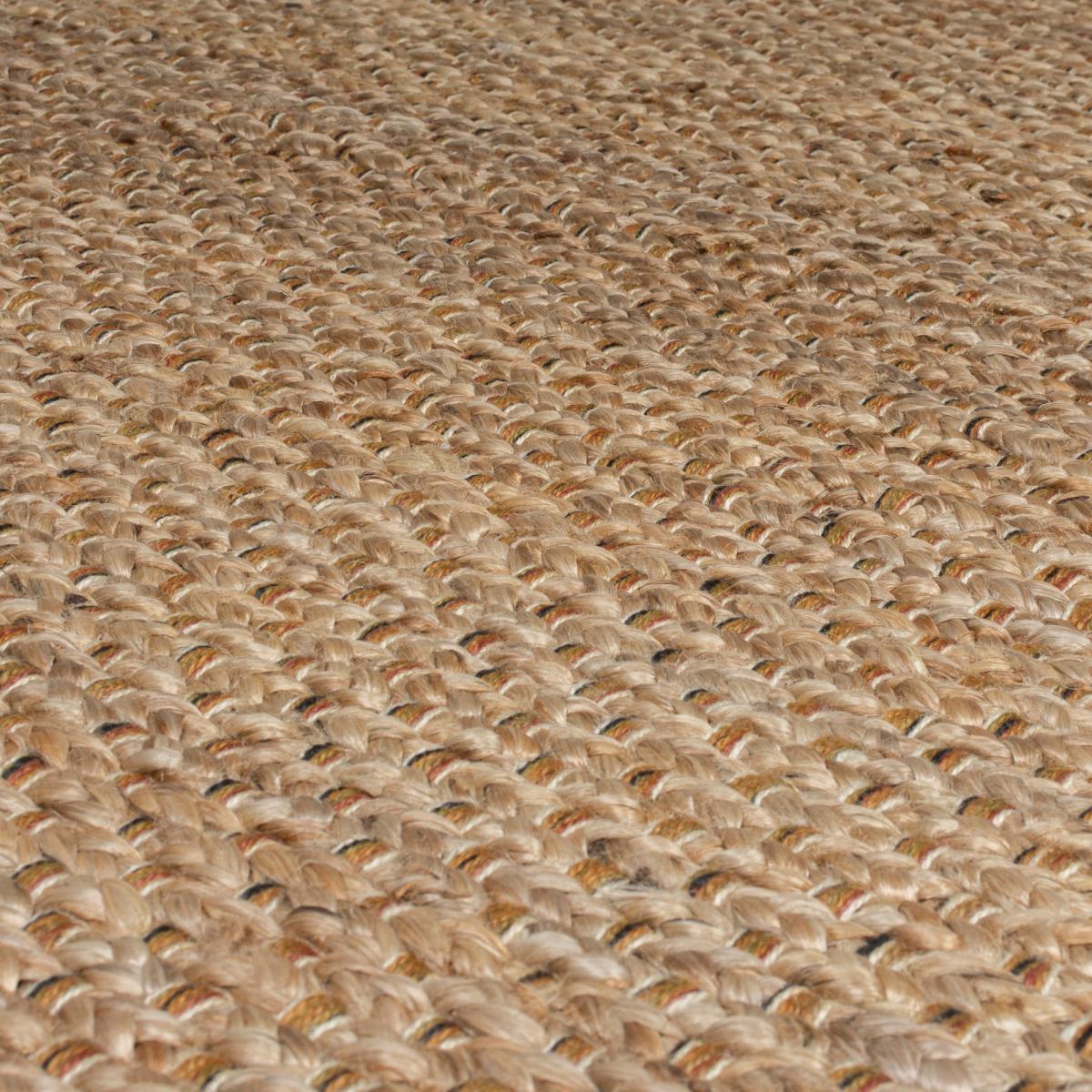 Chunky Jute Woven Rug Chunky Jute Natural – image 4