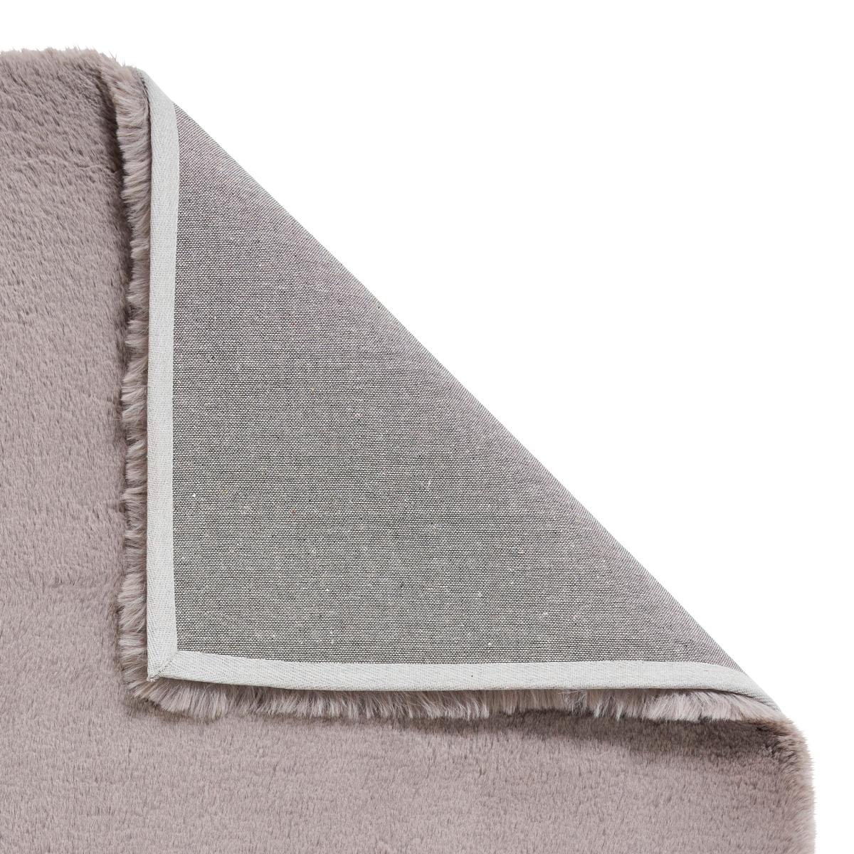 Super Teddy Rectangle Rug Grey – image 1