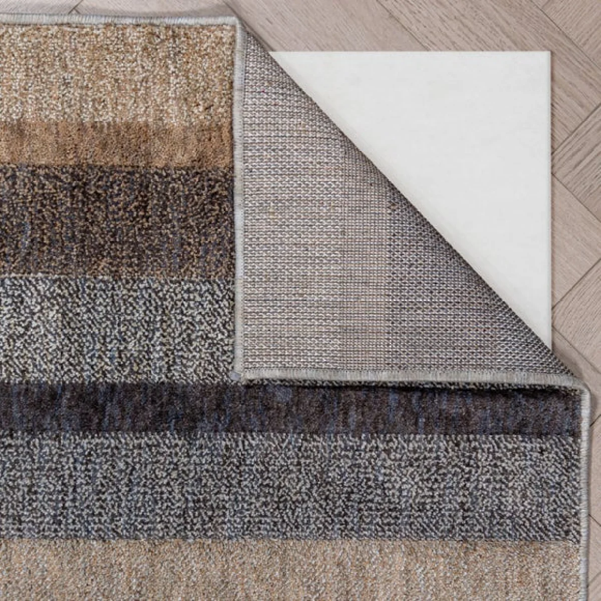Elias Stripe Modern Flatweave Rug – image 3