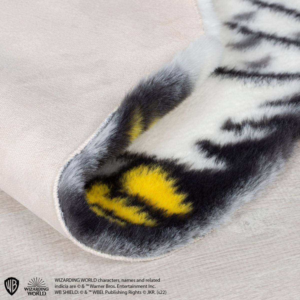 Harry Potter Hedwig Faux Fur Rug White – image 4