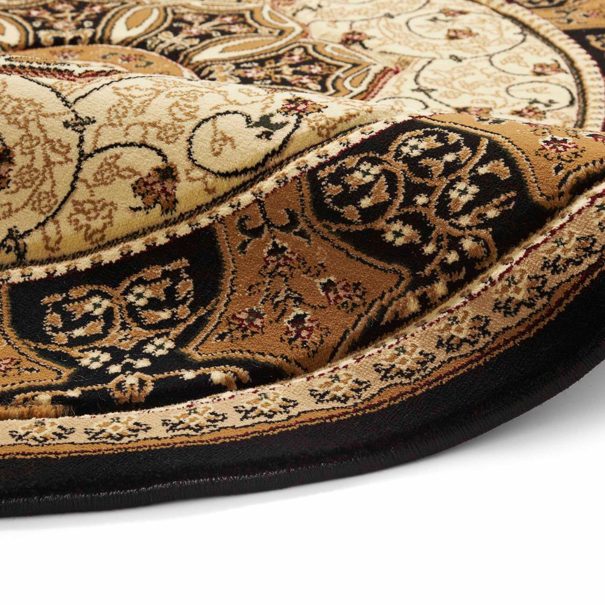 Heritage Circle Rug Natural/Blue – image 2