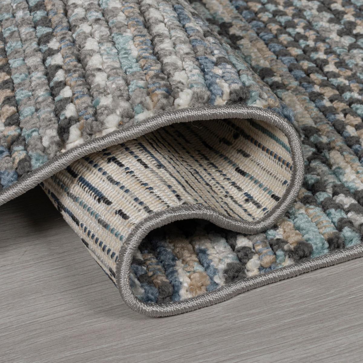 Miguel Rug Grey, Brown and White – image 4