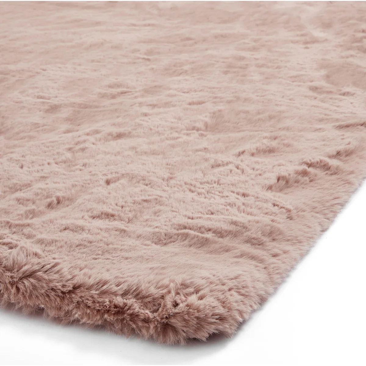 Super Teddy Rectangle Rug Pink – image 7