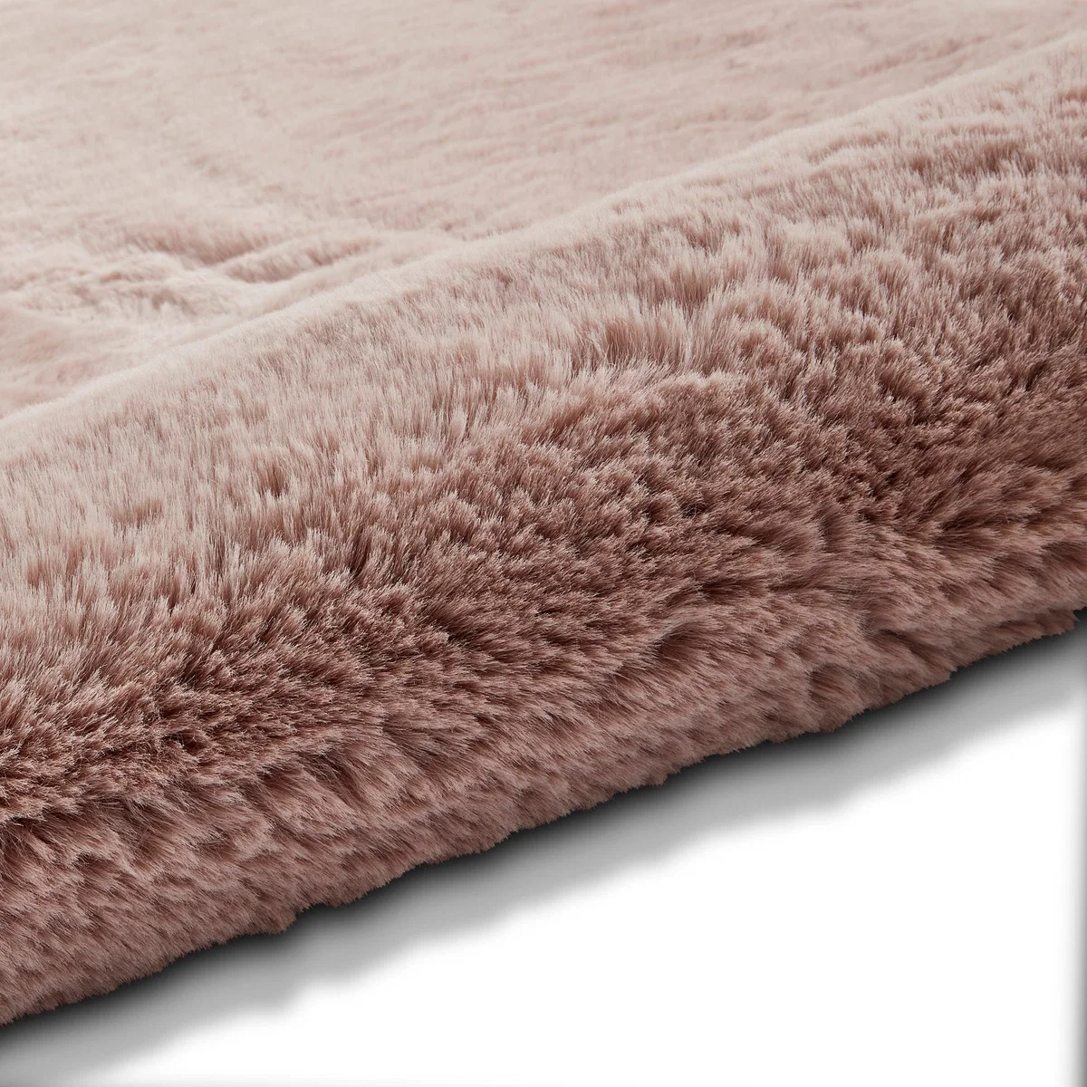 Super Teddy Rectangle Rug Pink – image 8