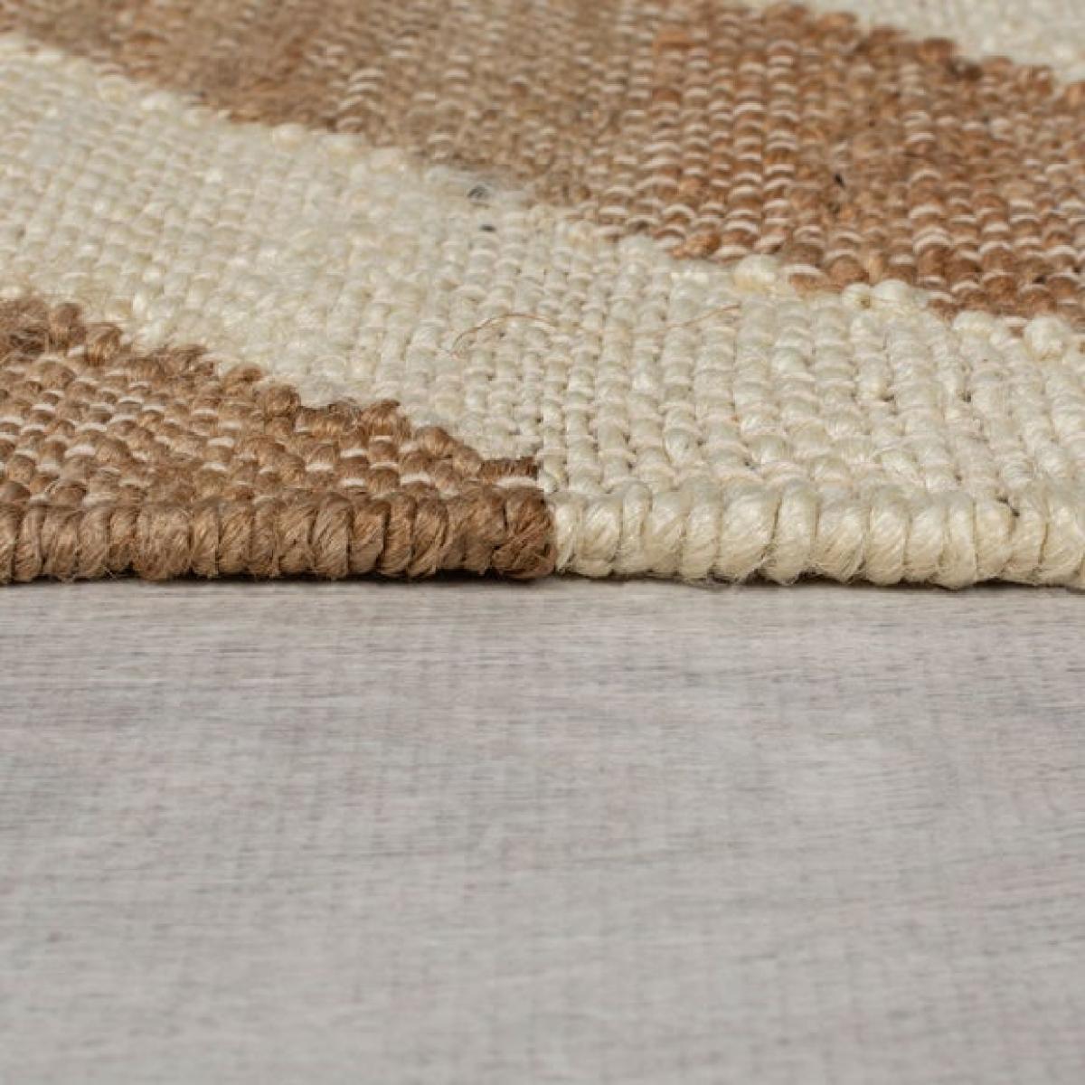 Zebra Patterned Jute Rug – image 4