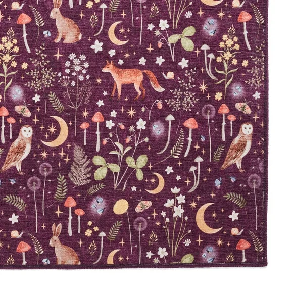 Catherine Lansfield Twilight Animals Rug – image 8