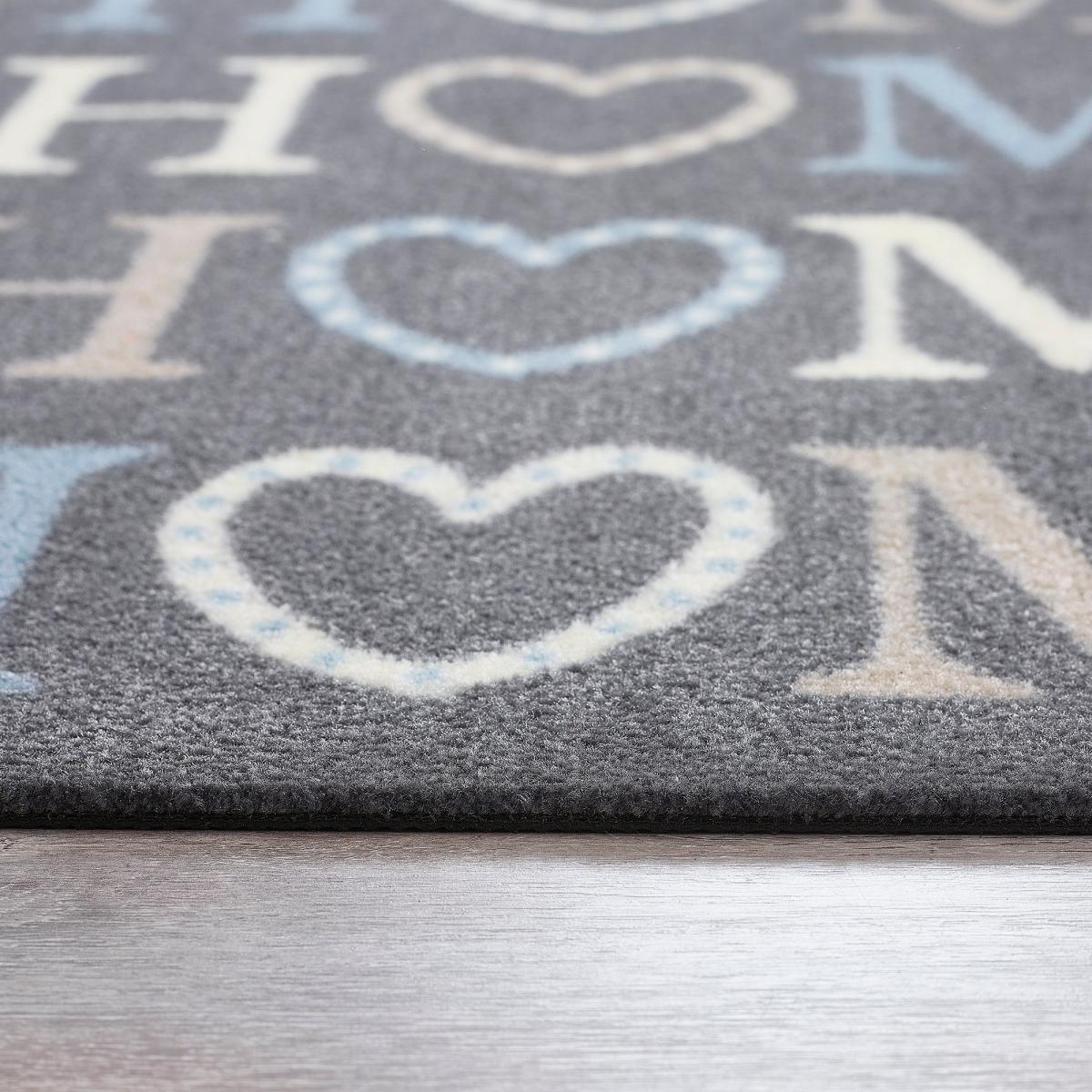Marvel Home Washable Runner Black, Cream and Blue – image 3