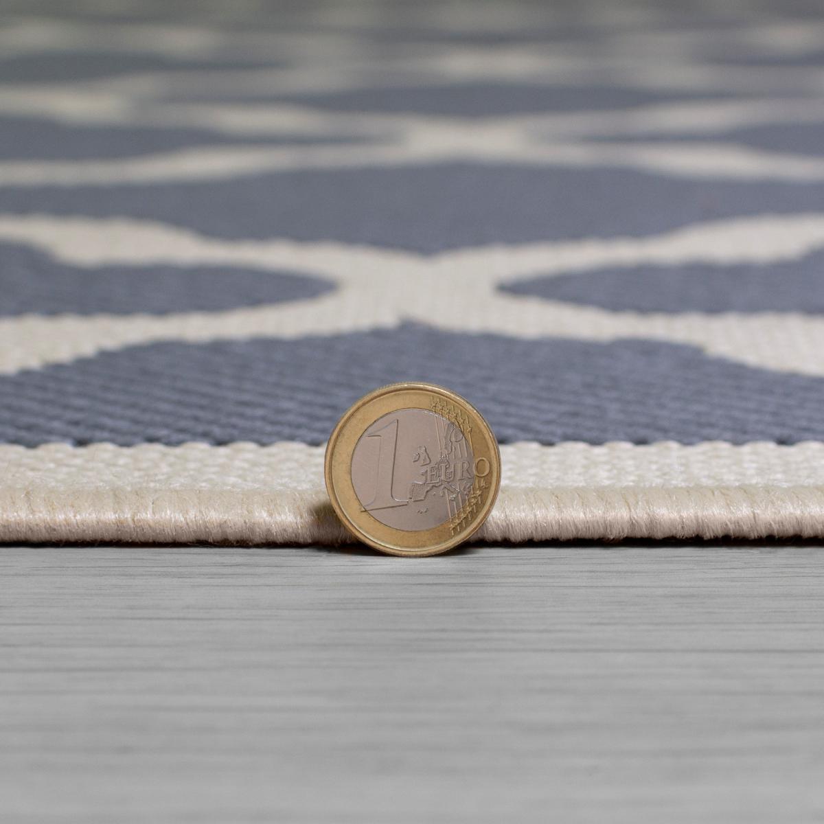 Padua Geometric Indoor Outdoor Rug Padua Anthracite – image 4