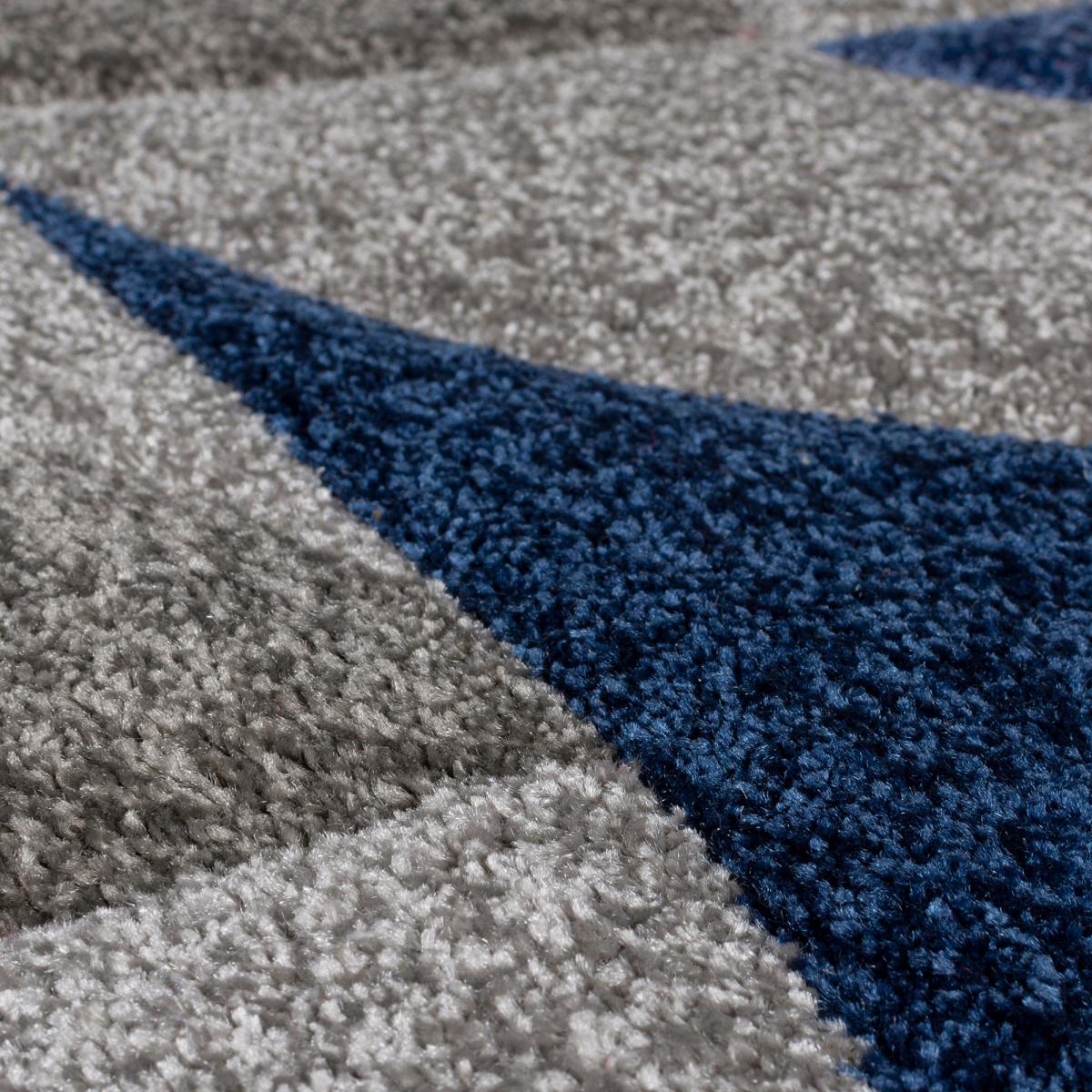 Elements Ivar Rug Navy Blue/Grey – image 3