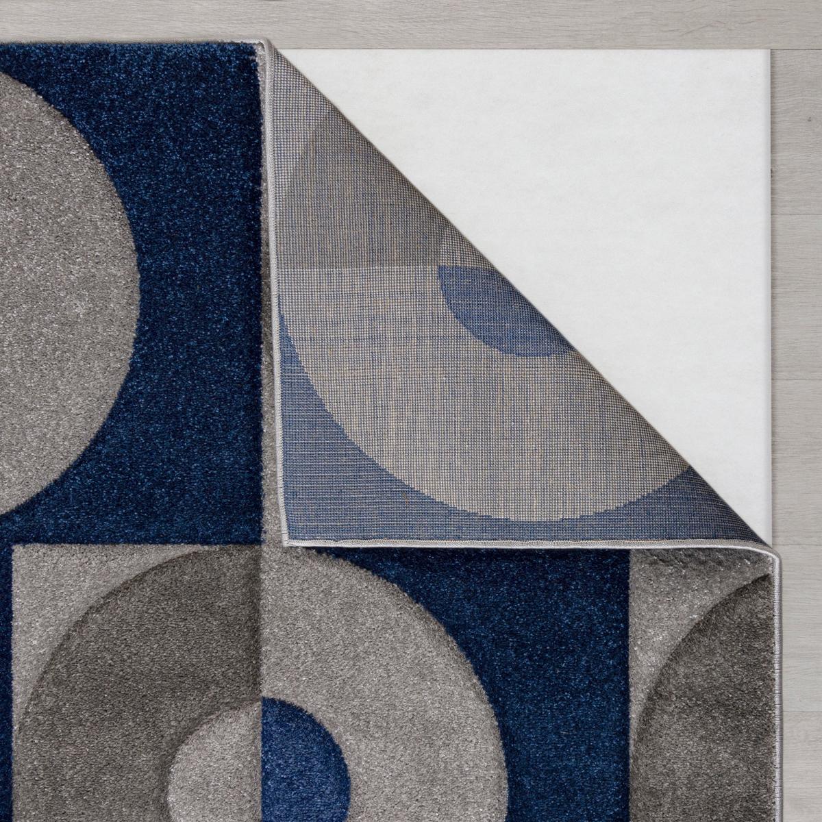 Elements Ivar Rug Navy Blue/Grey – image 5