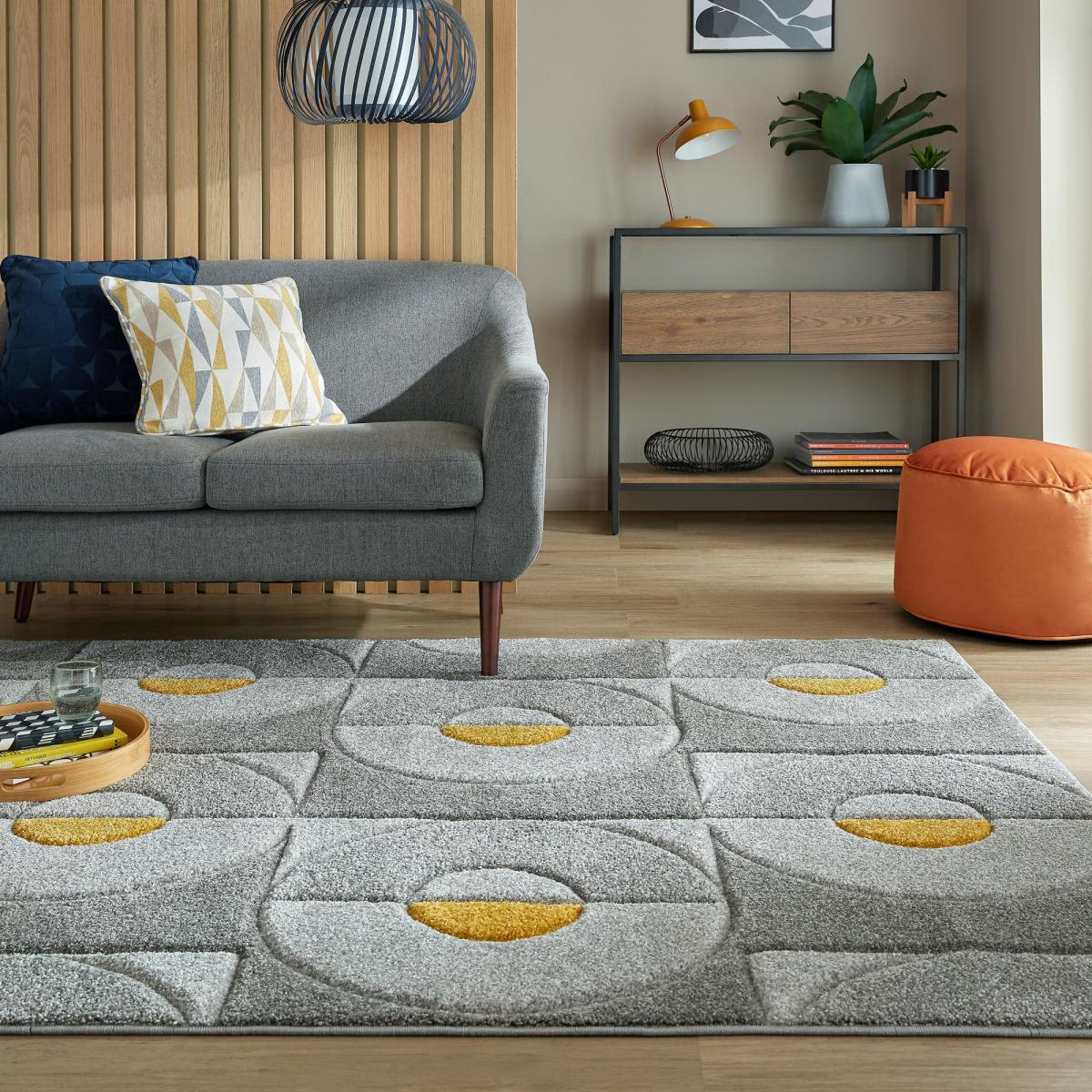 Elements Ivar Rug Elements Ivar Ochre – image 1