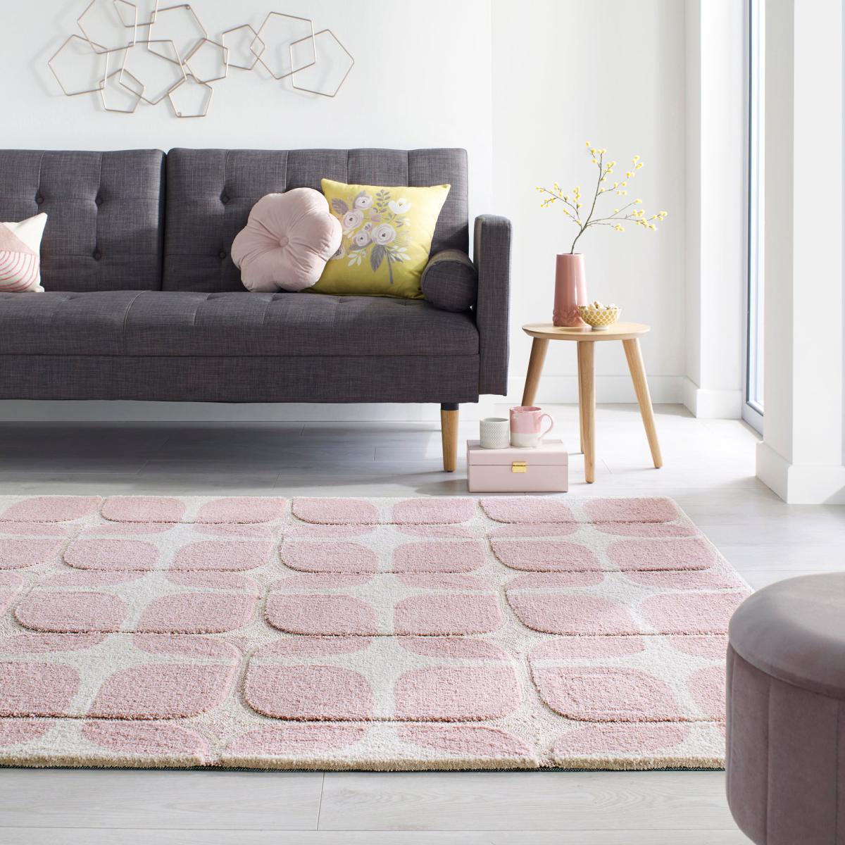 Mesh Rug Mesh Blush – image 1