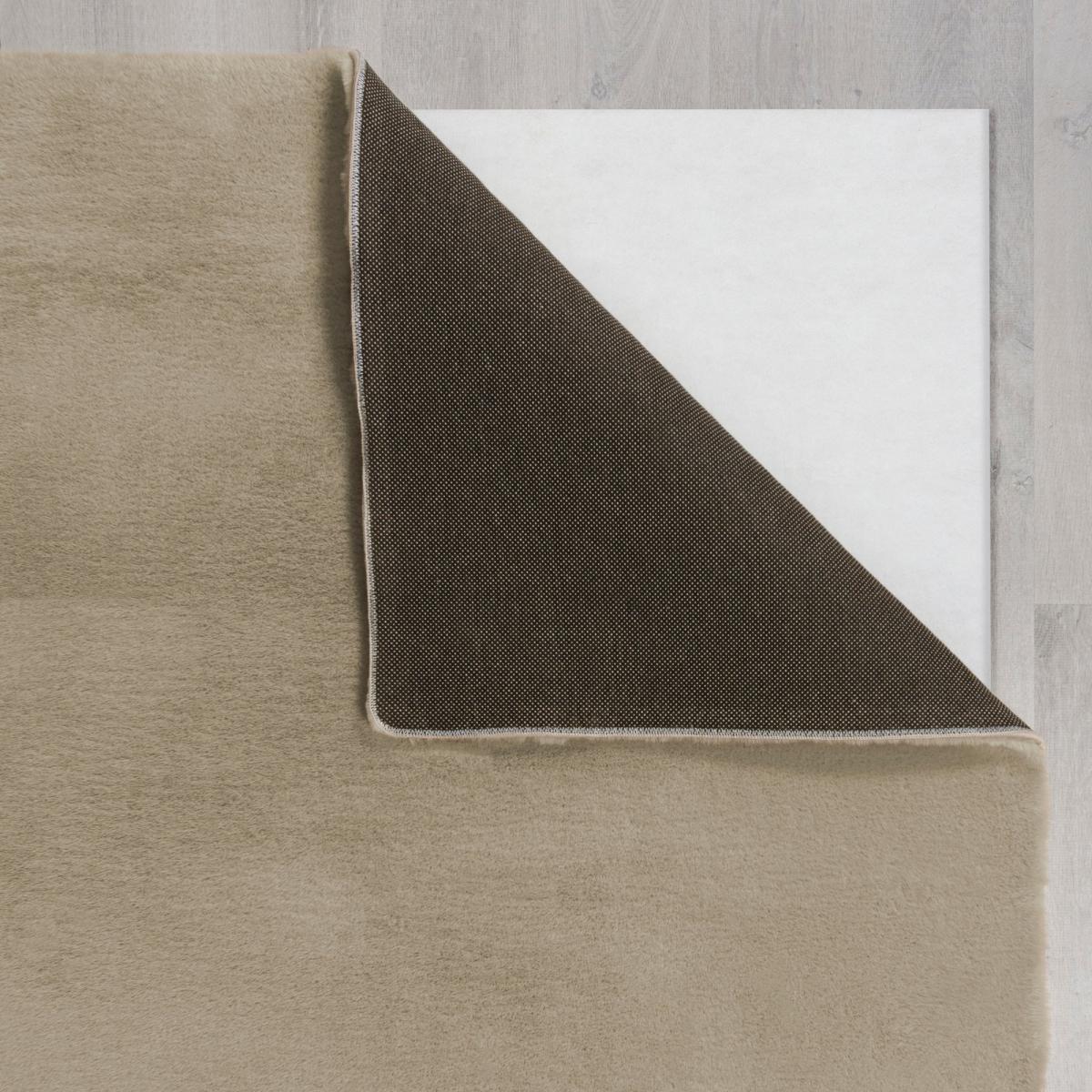 Faux Fur Supersoft Lush Rug Natural – image 5