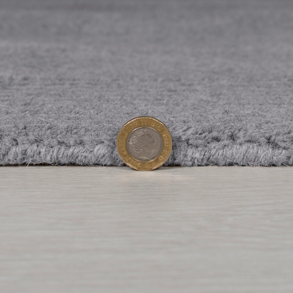 Boston Wool Border Rug Natural – image 3