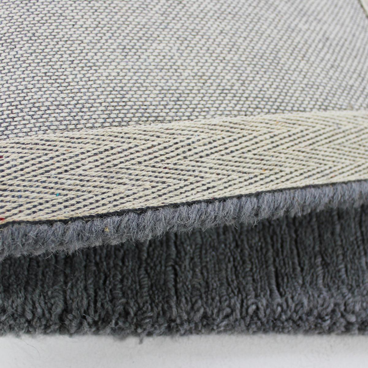 Boston Wool Border Rug Natural – image 4
