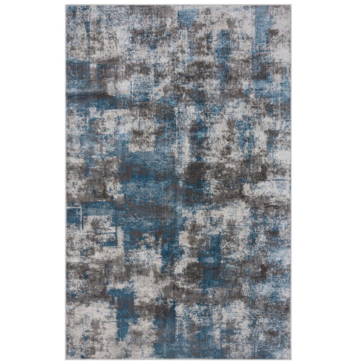 PractiRug Piper Washable Rug Blue – image 2