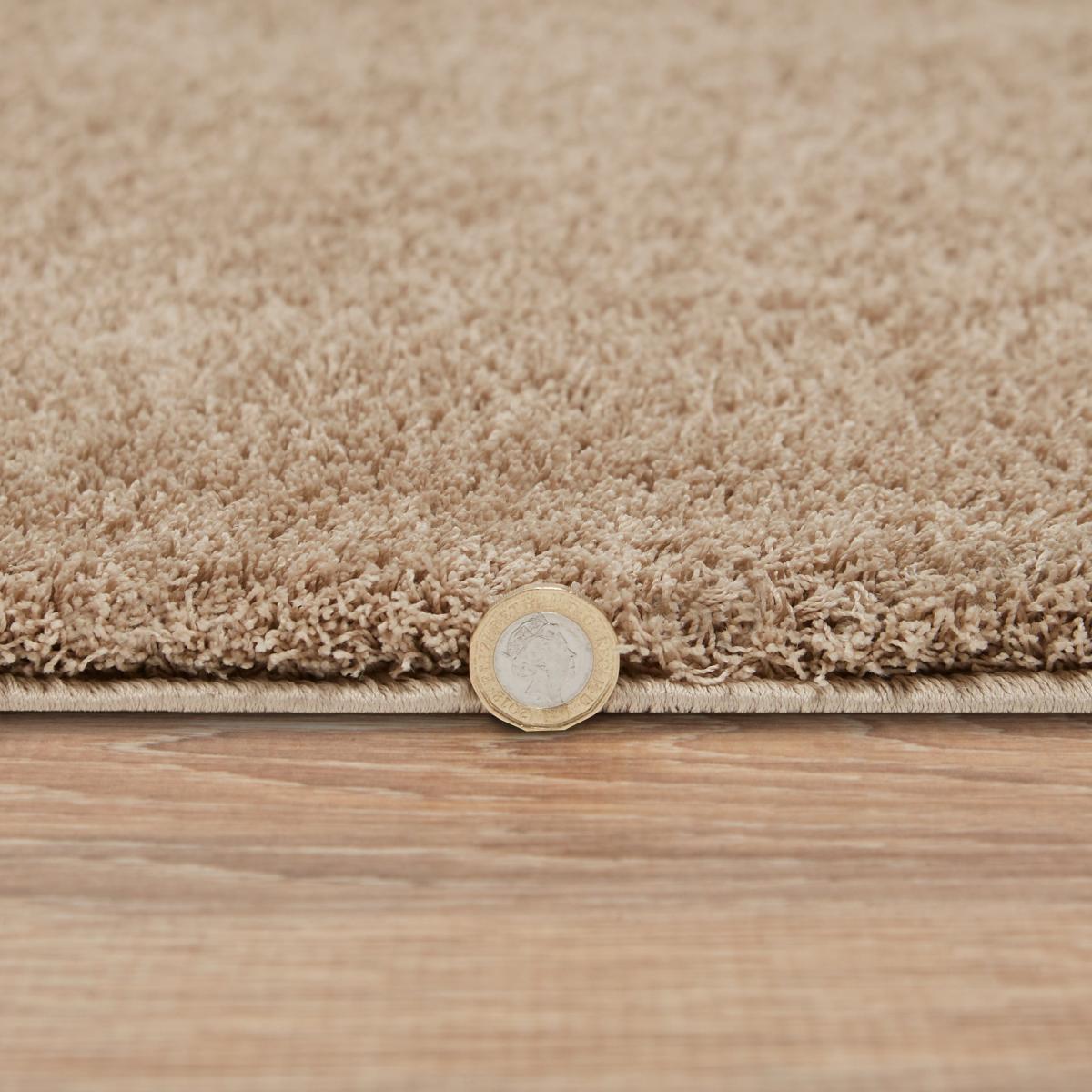 Soft Shaggy Washable Rug Mushroom – image 5