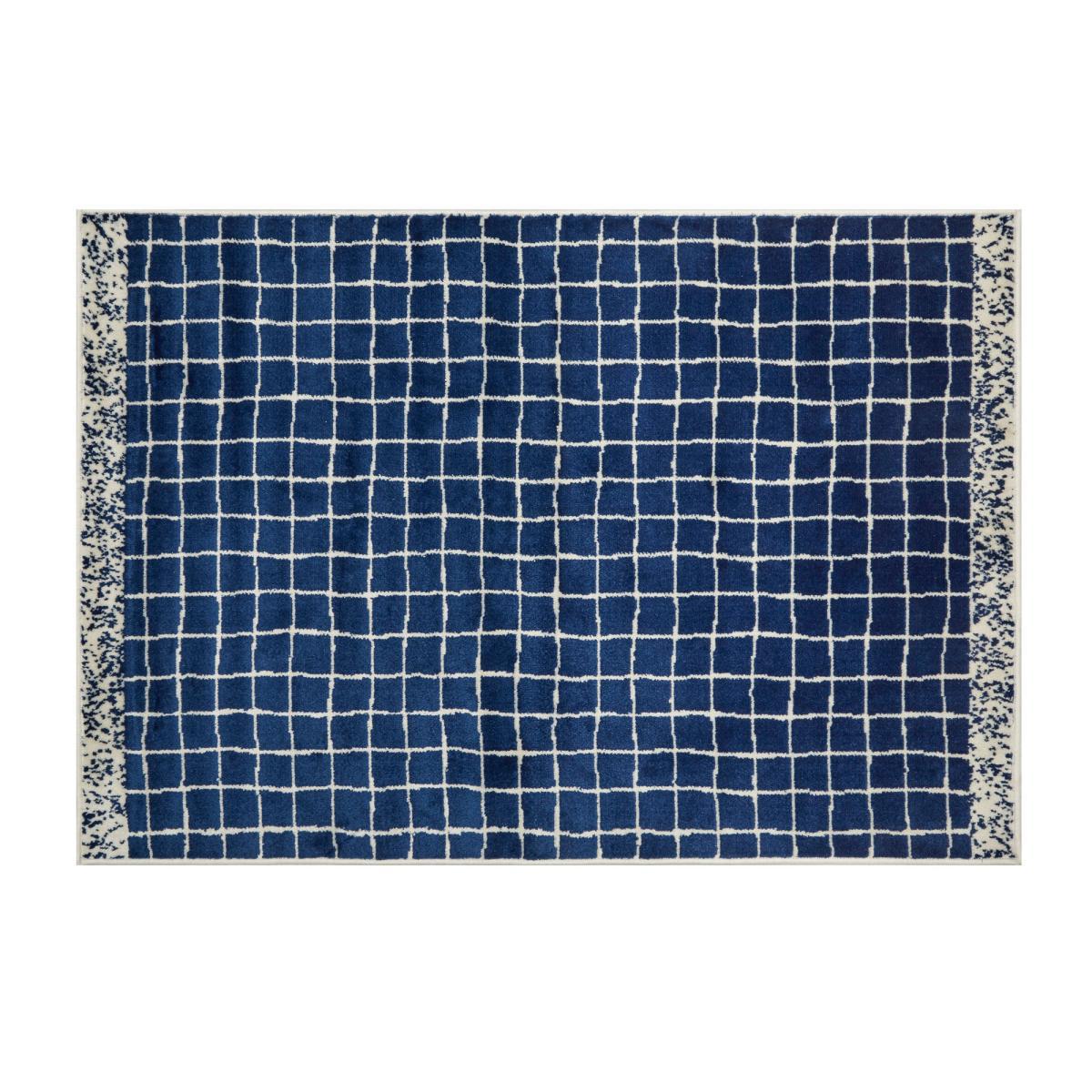 Check Rug Check Royal Blue – image 3