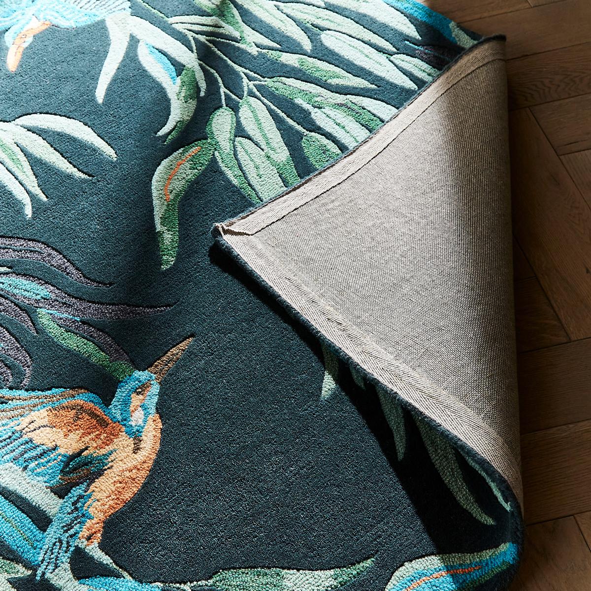 Kingfisher Wool Rug Navy – image 3