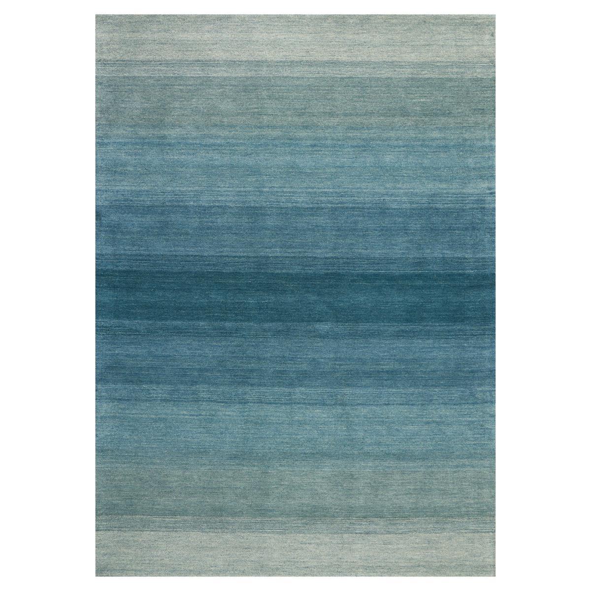 Calvin Klein Linear Glow Rug Blue – image 7