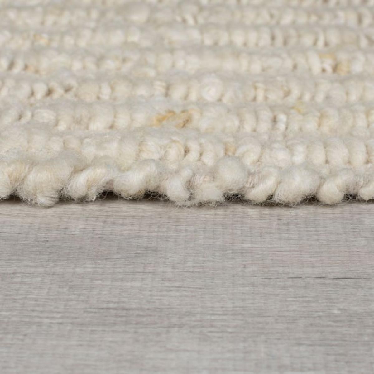 Ellis Boucle Striped Wool Rug – image 4