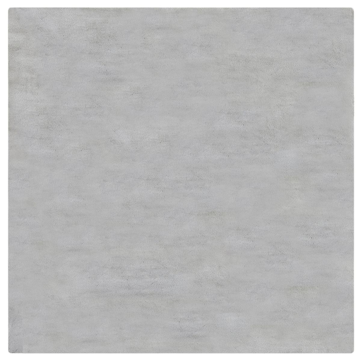 Supersoft Faux Fur Square Rug Supersoft Grey – image 2