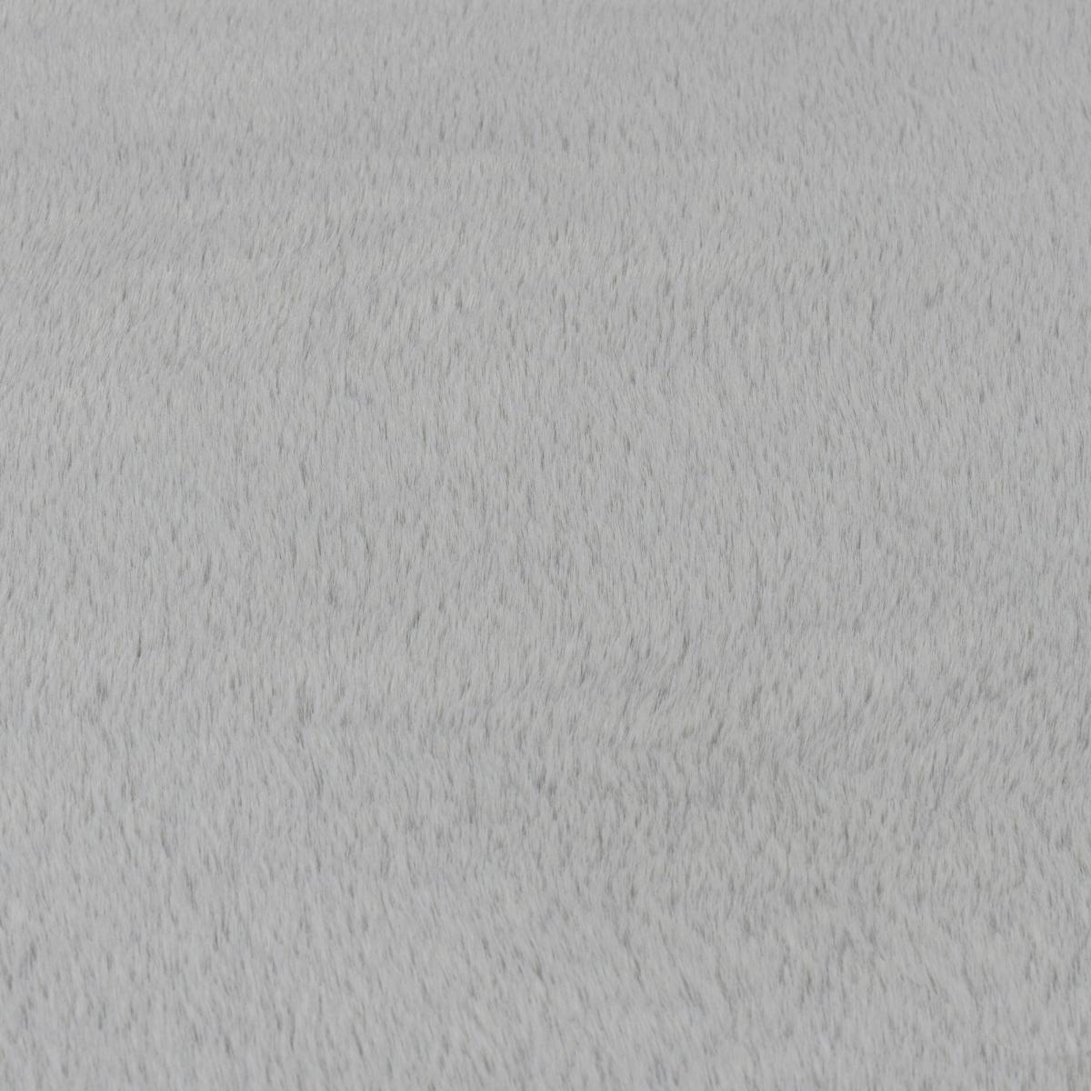 Supersoft Faux Fur Square Rug Supersoft Grey – image 3