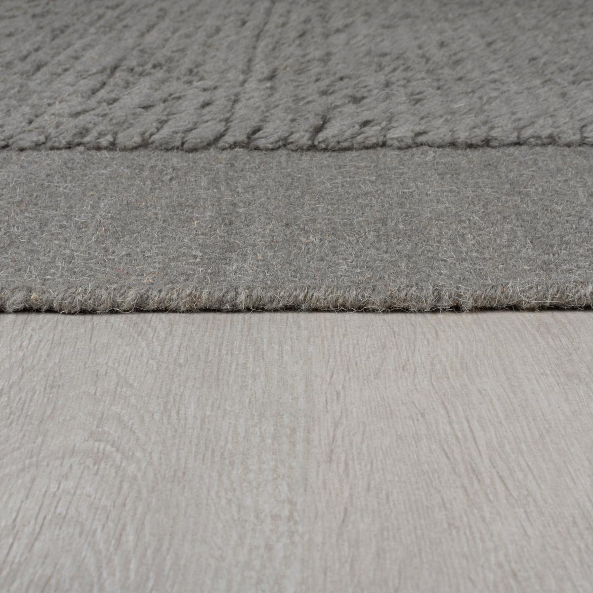 Lina Wool Rug Lina Grey – image 4