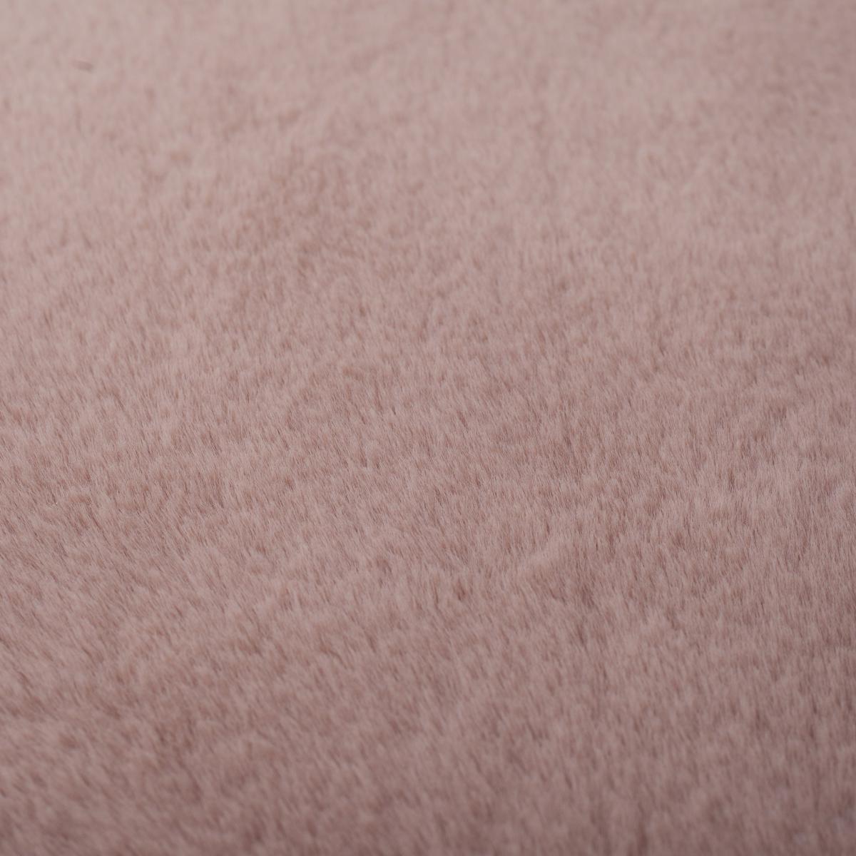Supersoft Faux Fur Quad Rug Grey – image 7