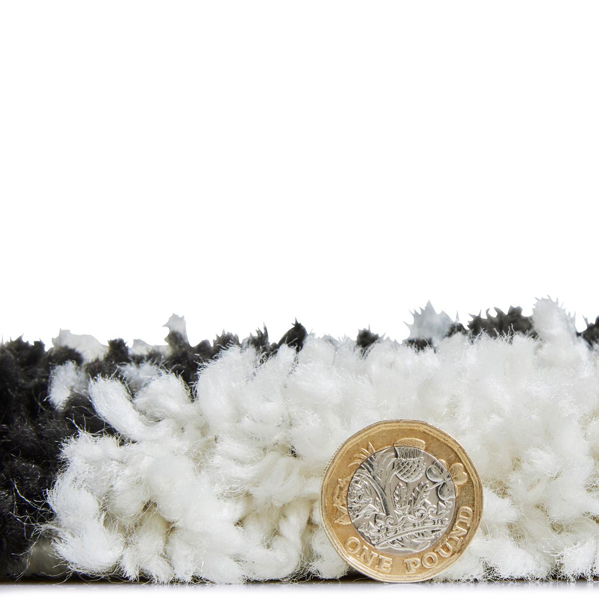 Scandi Berber G271 Rug Black and white – image 7