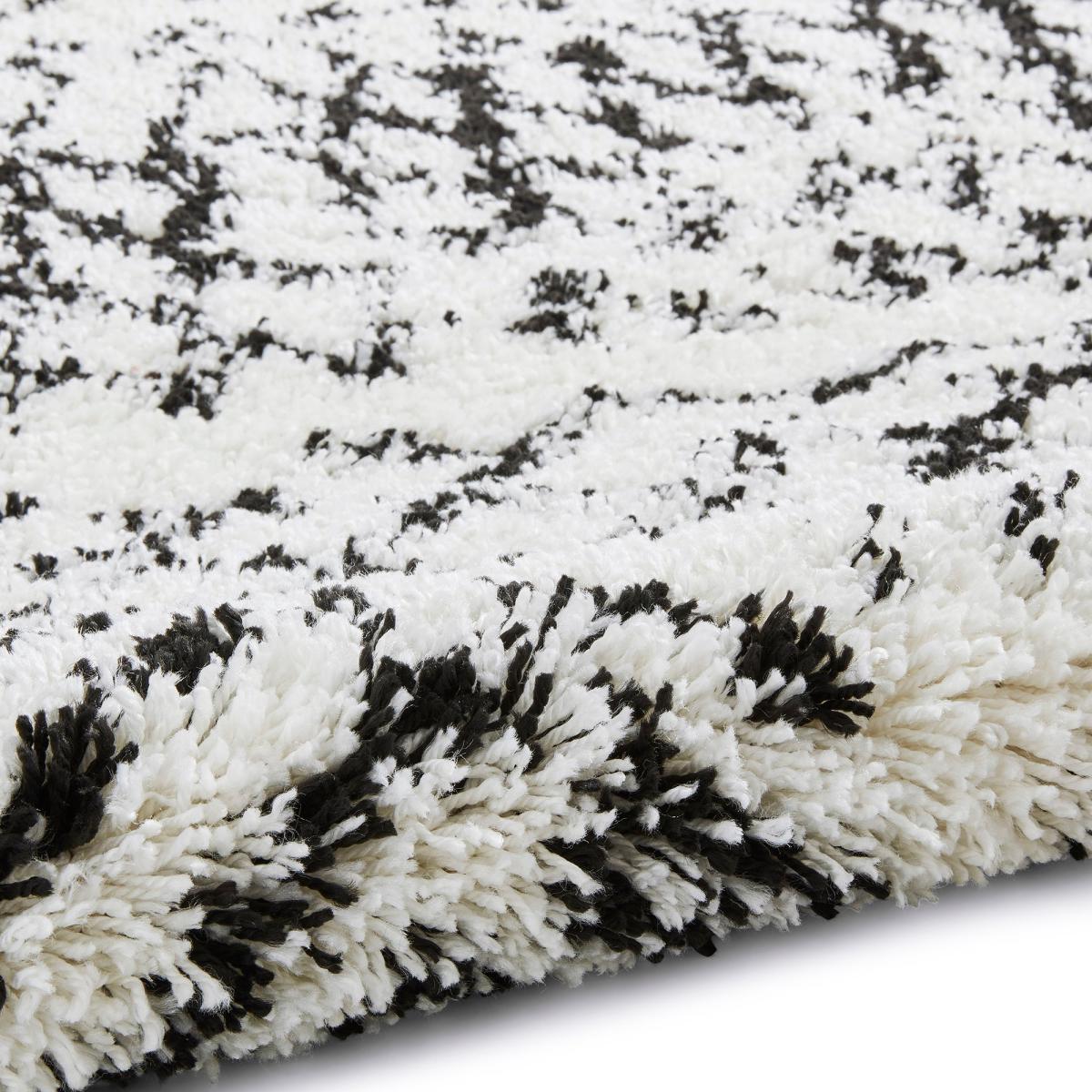 Scandi Berber G271 Rug Black and white – image 8