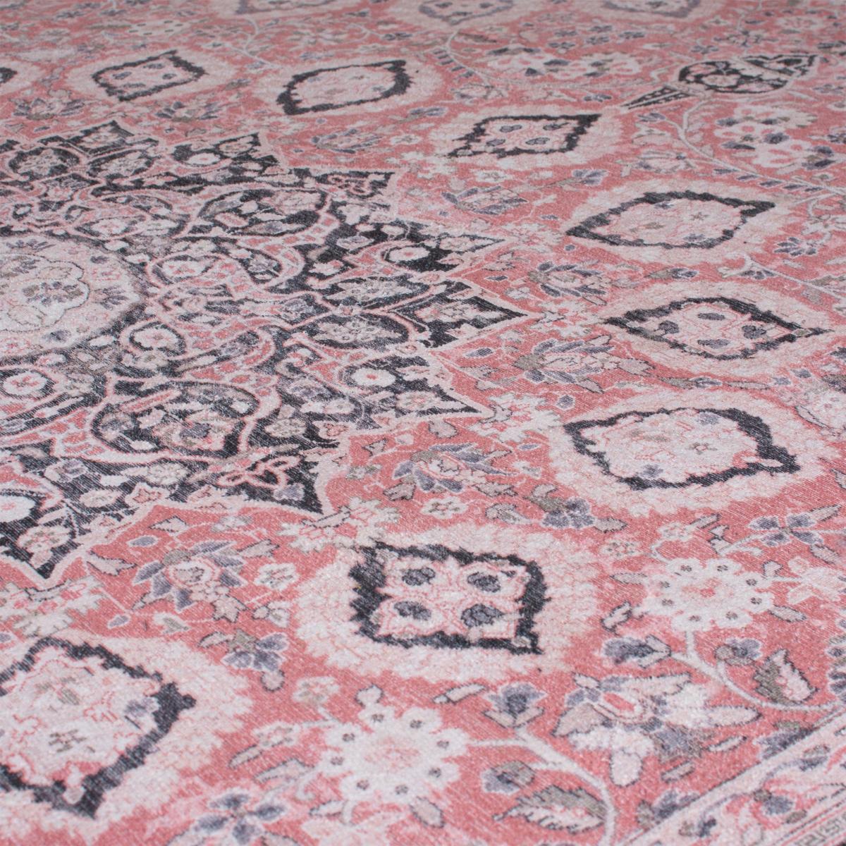 Fold Somerton Washable Rug Pink – image 3