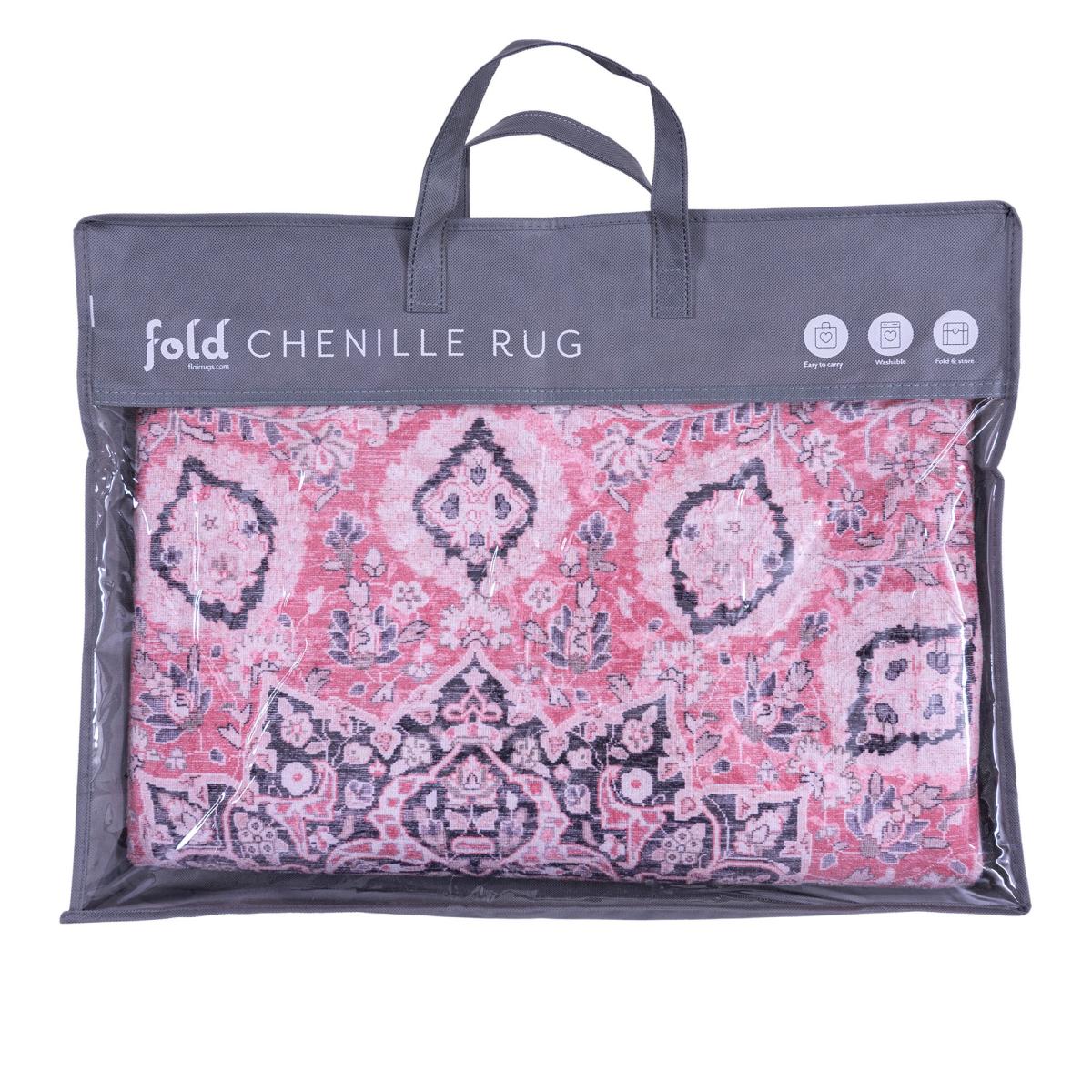 Fold Somerton Washable Rug Pink – image 6
