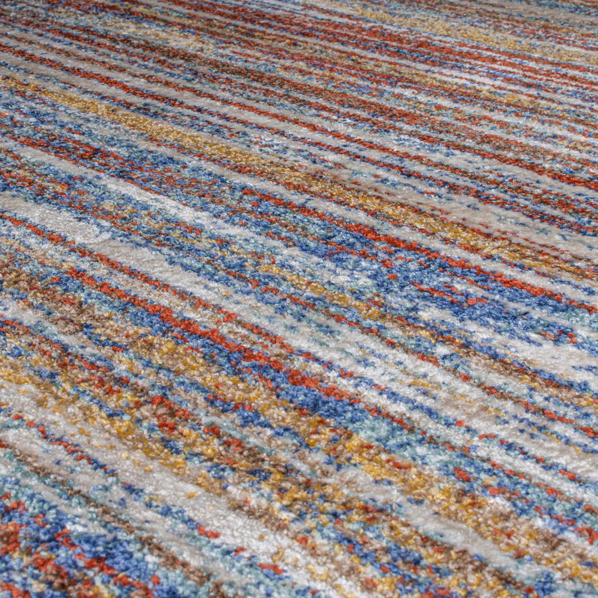 Nadia Stripe Rug MultiColoured – image 3