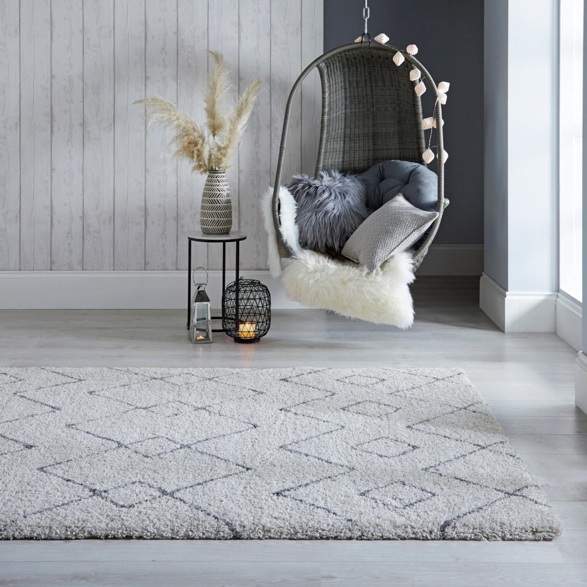Imari Rug Imari Cream and Grey – image 1