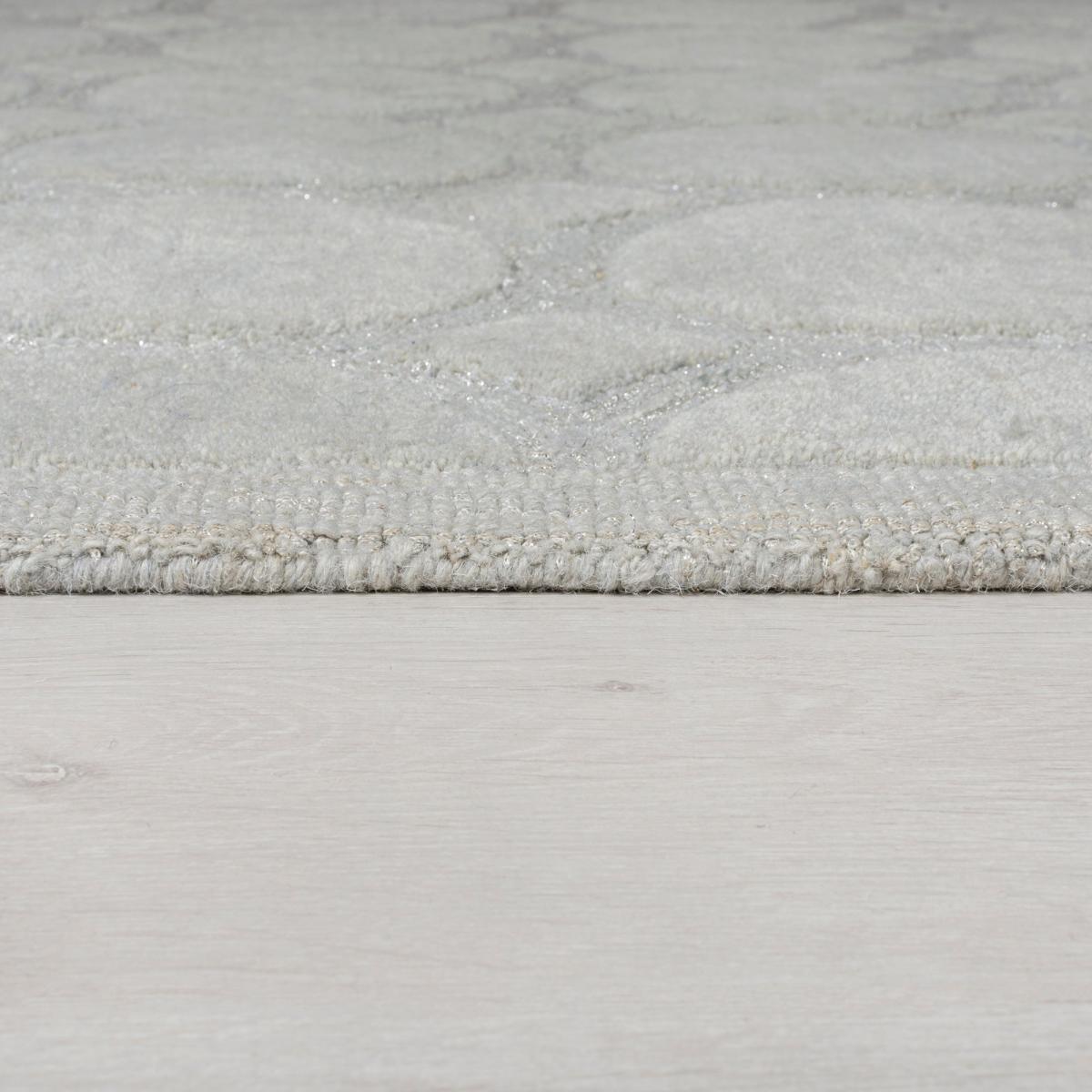 Delphi Wool Rug Silver – image 4