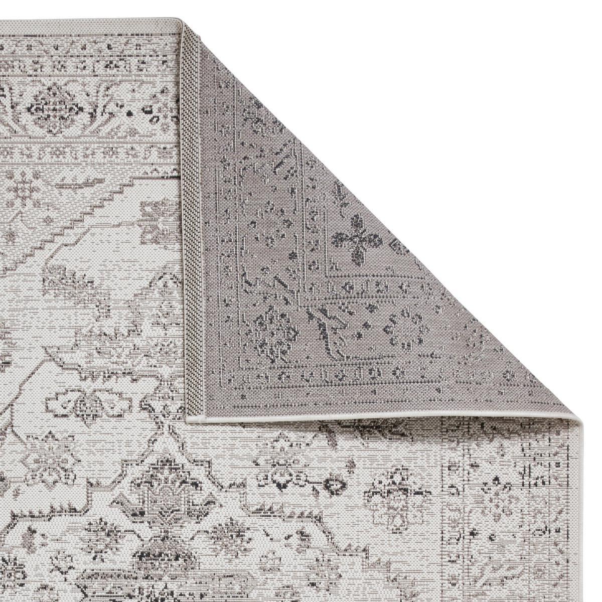 Miami 19517 Indoor Outdoor Rug Miami Ivory Black – image 4