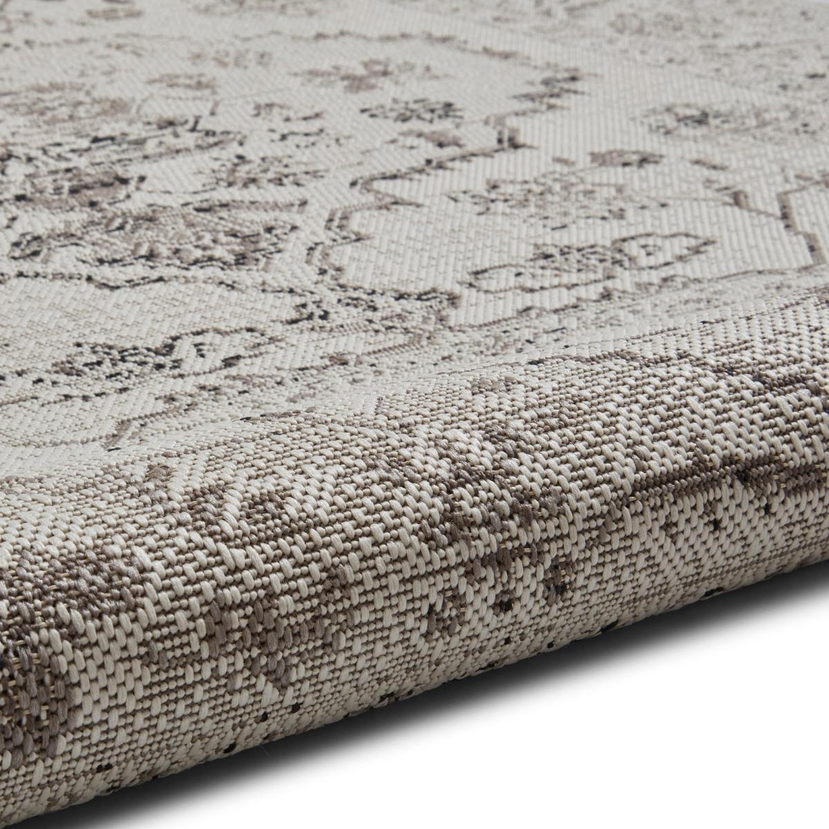 Miami 19517 Indoor Outdoor Rug Miami Ivory Black – image 6