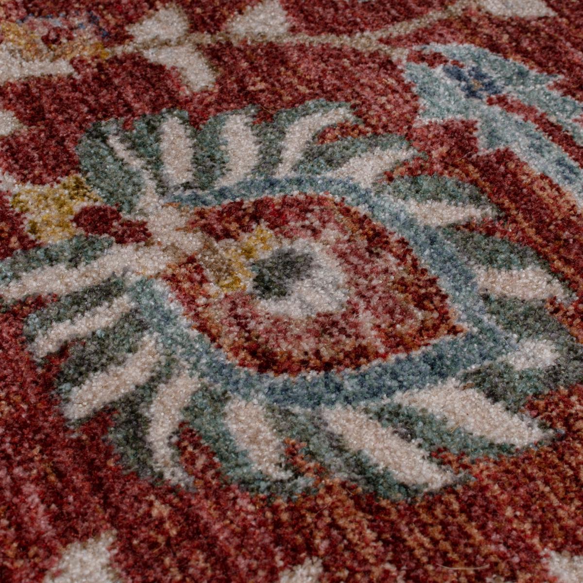Pippa Traditional Rug Red – image 3