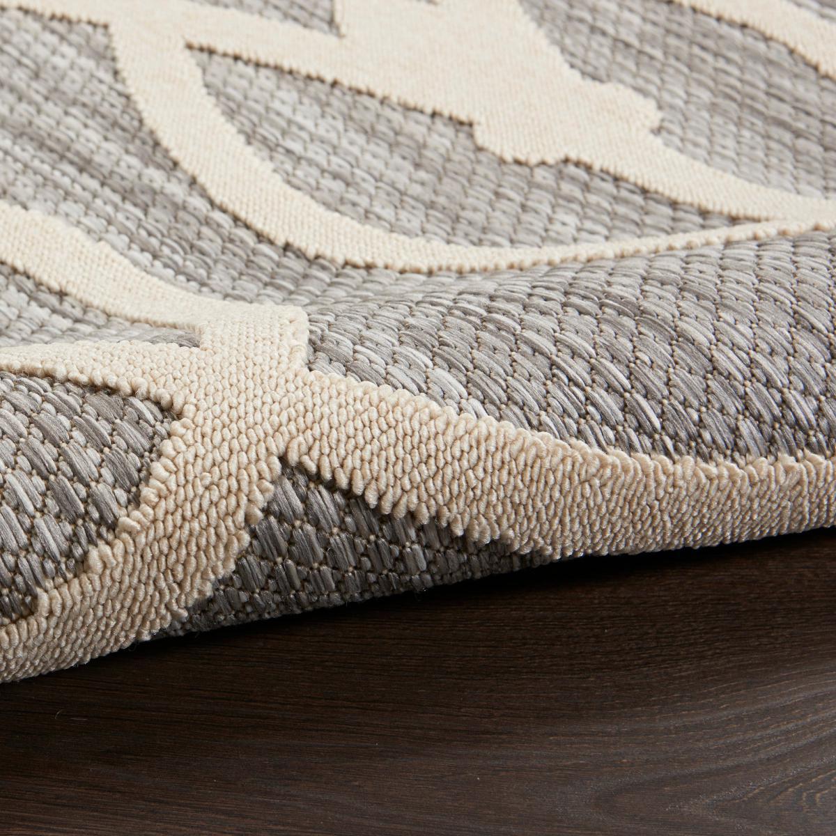 Cozumel Scroll Indoor Outdoor Rug Cream – image 8
