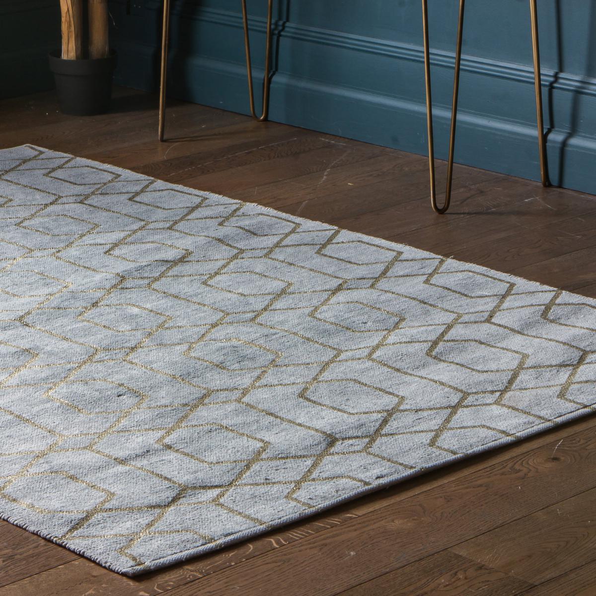 Dorchester Grey Rug Light Grey – image 2