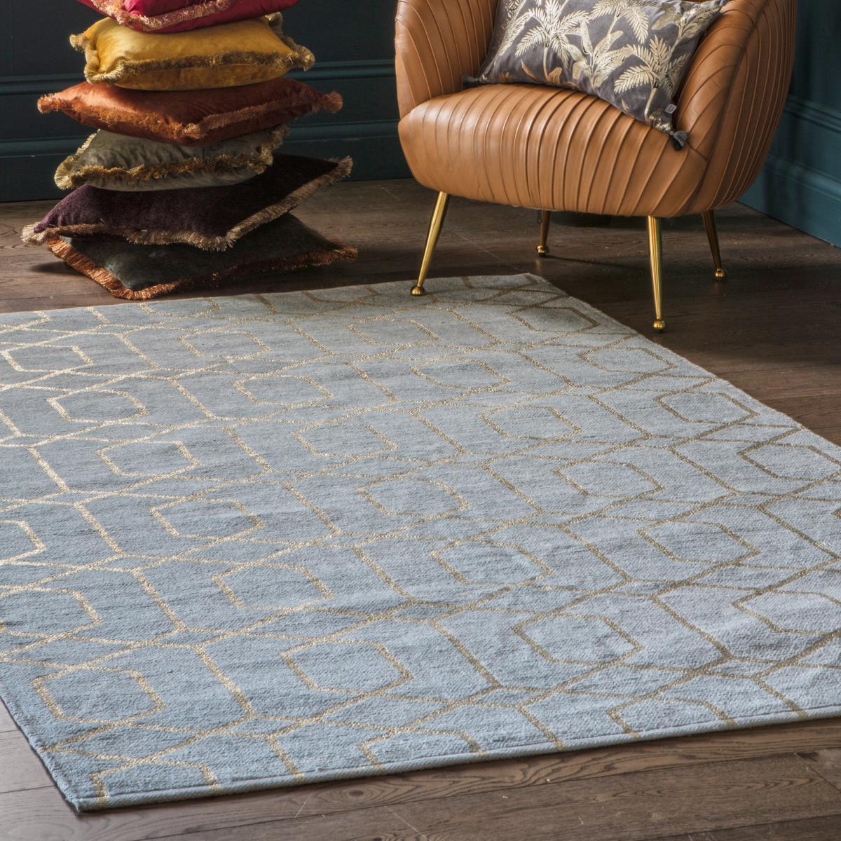Dorchester Grey Rug Light Grey – image 1