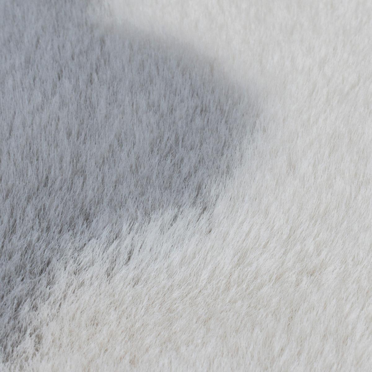 Mylo Moon Faux Fur Rug Grey – image 3