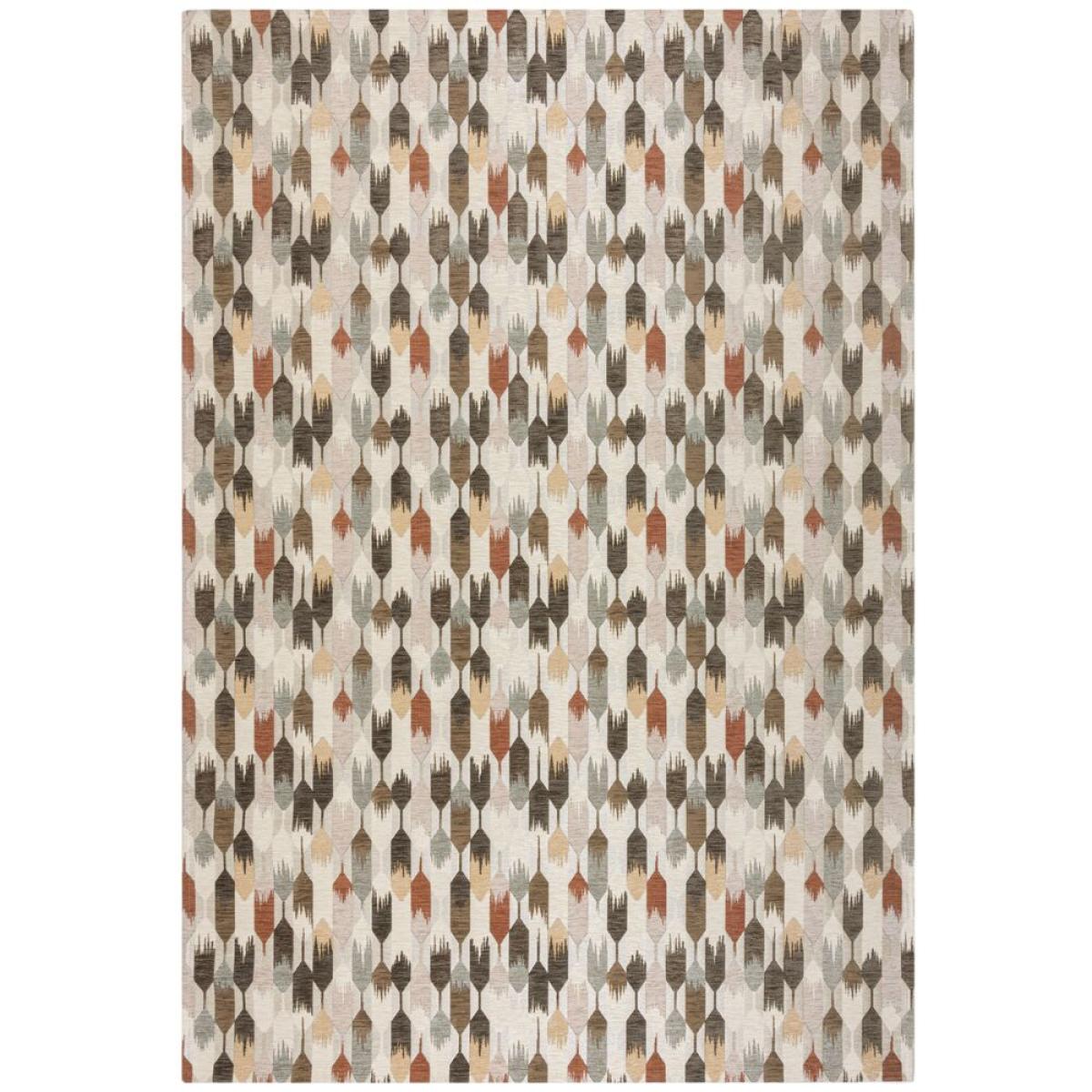 Kelso Geometric Chenille Rug MultiColoured – image 5