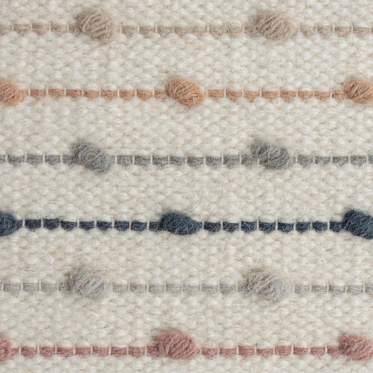 Elena Stripe Rug Blue, Yellow and White – image 4