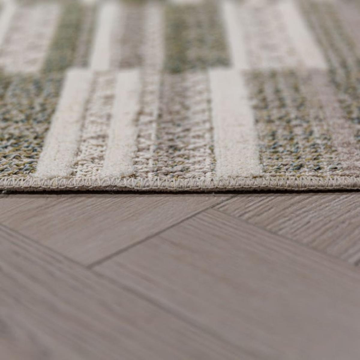 Patchwork Stripe Rug – image 4